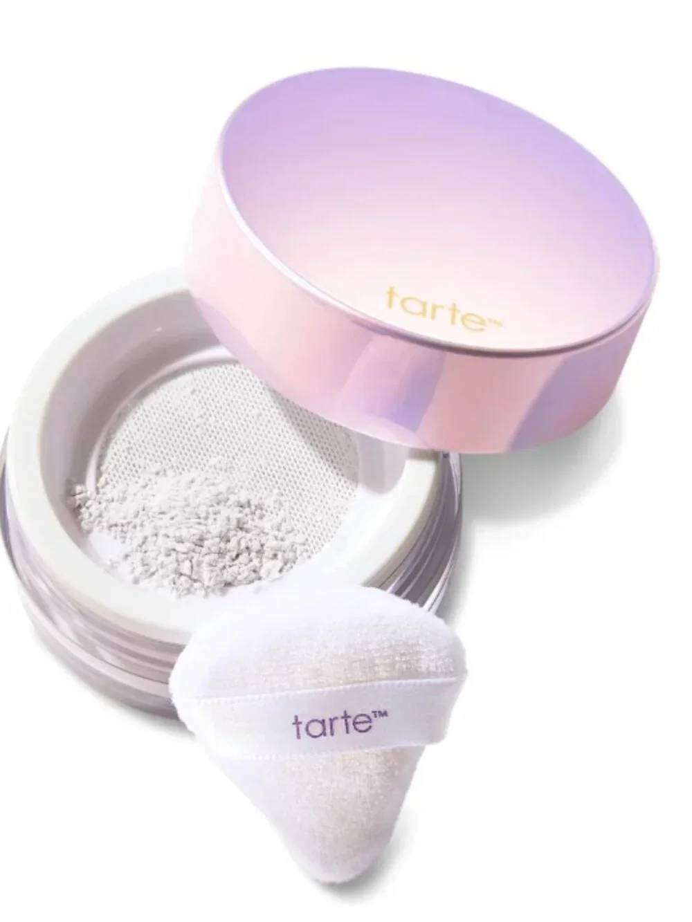 Tarte - creaseless setting & brightening powder